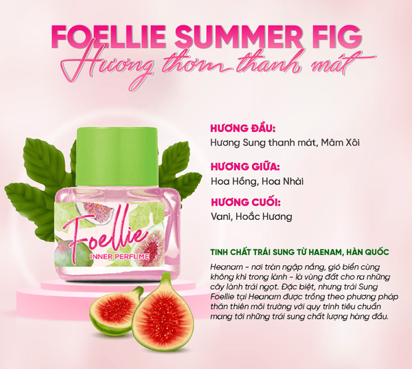 Hình ảnh minh họa củaNước hoa vùng kín Foellie Summer Fig 5ml