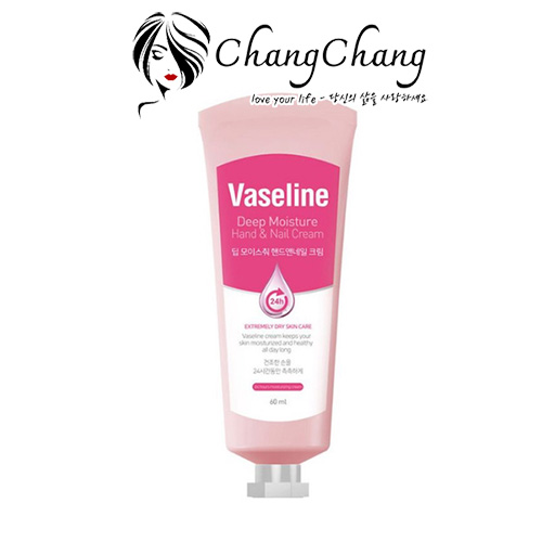 Kem dưỡng tay và móng Vaseline Deep Moisture Hand & Nail Cream 60ml
