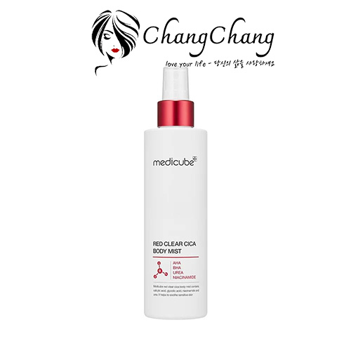 Xịt giảm mụn lưng Medicube Red Clear Cica Body Mist 200ml