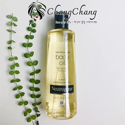 Dầu Dưỡng Thể Căng Bóng, Cấp Ẩm Giúp Da Mềm Mại Neutrogena Body Oil Light- 250ml- Úc