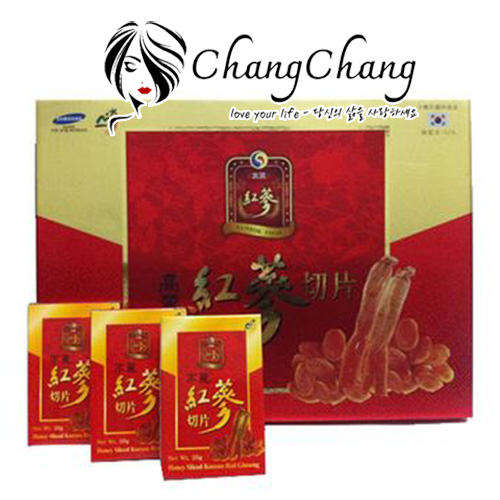  Hồng sâm lát tẩm mật ong Samsung Sambok Food Hàn Quốc 