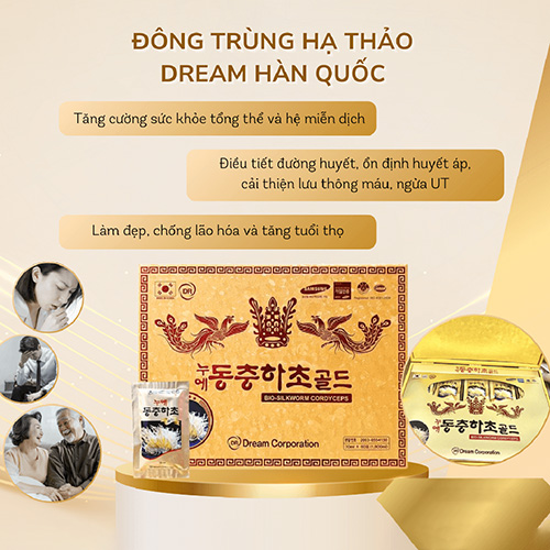 Hình ảnh minh họa củaNước đông trùng hạ thảo KangHwa Hàn Quốc 60 gói