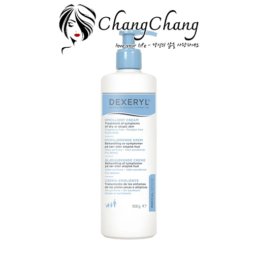 Kem dưỡng ẩm Dexeryl Crème – Làm dịu, phục hồi da khô và da cơ địa 500g