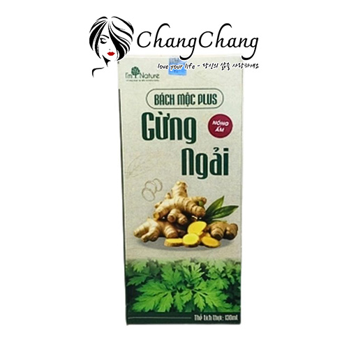 Con lăn massage gừng ngải Bách Mộc Plus Con lăn giảm mỏi cổ vai gáy, lưu thông khí huyết