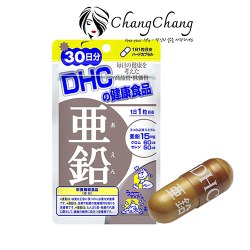 Viên uống bổ sung kẽm DHC Nhật Bản 60 viên