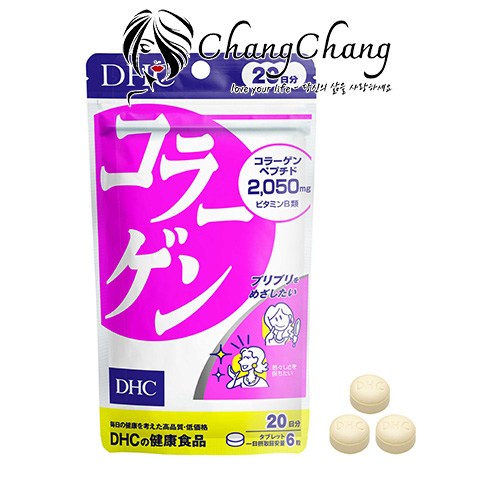 Viên uống bảo vệ sức khỏe DHC Collagen Nhật Bản