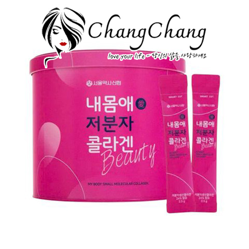 Bột Collagen Lacto On Beauty Hàn Quốc Collagen Cá Phân Tử Thấp (100 gói)