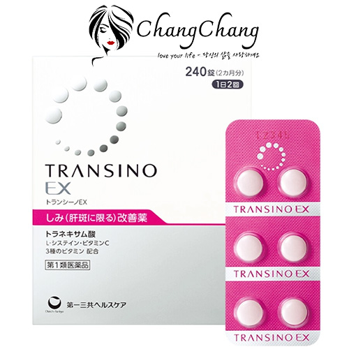 Viên uống trị nám Transino Whitening EX Nhật Bản 240 viên