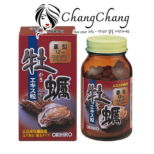 Tinh chất hàu tươi Orihiro 120 viên uống của Nhật Bản