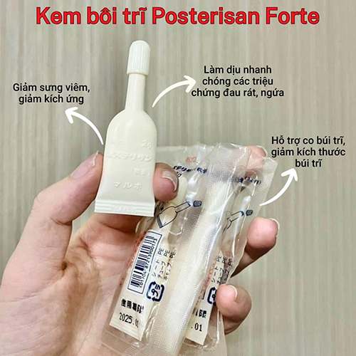 Hình ảnh minh họa củaThuốc bôi trĩ Posterisan Forte Maruho Nhật Bản