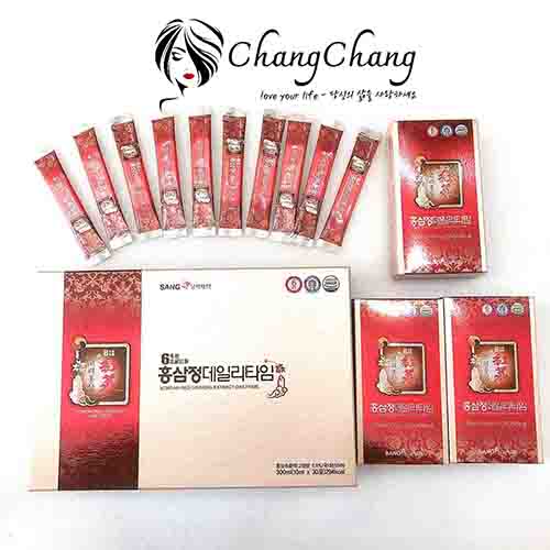 Nước Hồng Sâm SangA Korean Red Ginseng Extract Dailytime 30 gói 