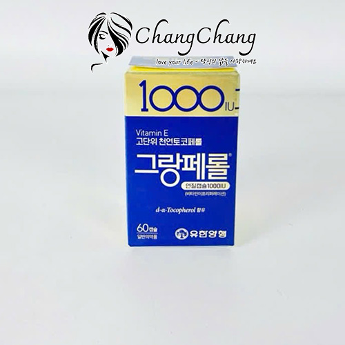 Viên uống Vitamin E 1000IU Hàn Quốc