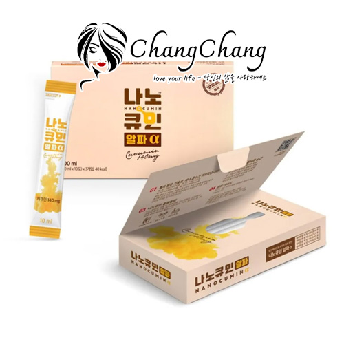 Tinh chất Nghệ Nano Gon Hàn Quốc NanoCumin 30 gói
