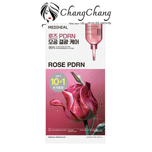 Mặt nạ giấy dưỡng da Mediheal Rose PDRN Essential Mask