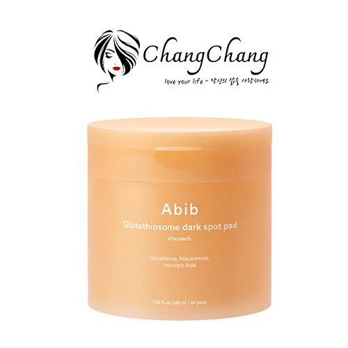 Toner pad dưỡng sáng, mờ thâm Abib Glutathiosome Dark Spot Pad Vita Touch 60 miếng