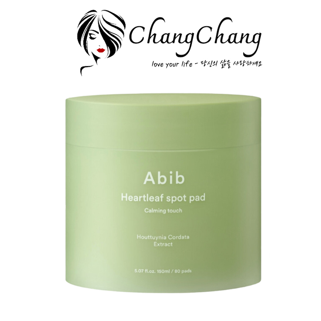 Toner pad diếp cá, dịu da Abib Heartleaf Spot Pad Calming Touch (80 miếng)