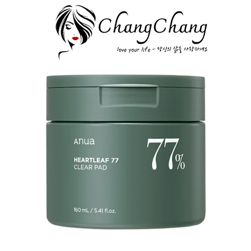 Bông Tẩy Da Chết Làm Dịu Da Toner Pad Anua Heartleaf 77% Clear Pad 160mL (70 miếng)
