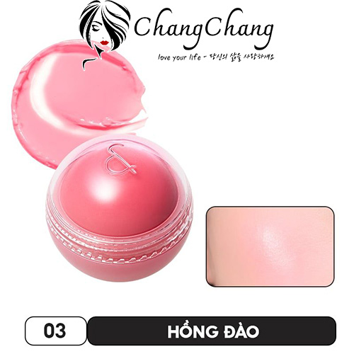  Má Hồng Kem Romand Dạng Lăn, Căng Bóng Hồng Đào Juicy Roll Cheek White Peach 8.4g
