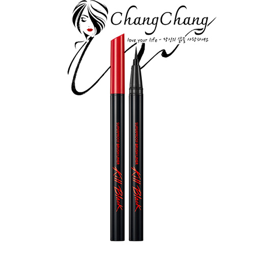 Bút Kẻ Viền Mắt Chống Trôi Clio Superproof Brush Liner 01 Black 0.55Ml