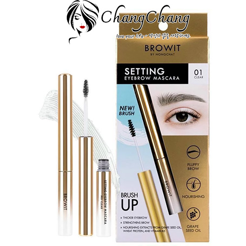 Mascara Định Hình Chân Mày Browit Setting EyeBrow Mascara 2g