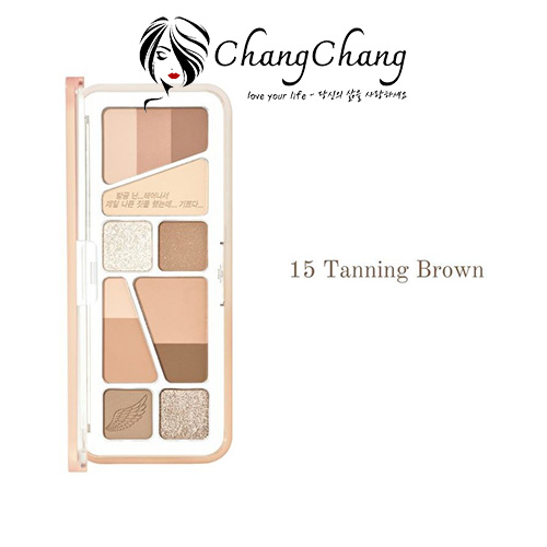 Phấn Mắt 12 Ô Clio Pro Eye Palette Air #15 Tanning Brown