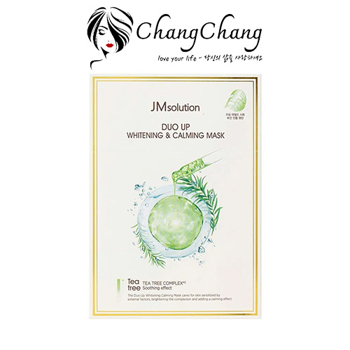  Mặt Nạ JMsolution Duo Up Whitening & Calming Mask 30ml - Dưỡng Trắng Da, Phục Hồi, Chống Oxy Hóa, Chiết Xuất Thiên Nhiên