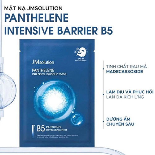 Hình ảnh minh họa củaMặt Nạ JMsolution Dưỡng Ẩm Bảo Vệ Da Chuyên Sâu 30ml Panthelene Intensive Barrier Mask