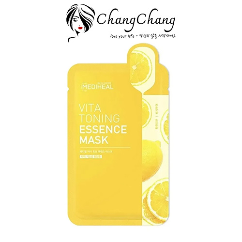 Mặt Nạ Mediheal Vita Toning Essence Mask Dưỡng Trắng Da, Mờ Thâm Nám 20ml (1 miếng)