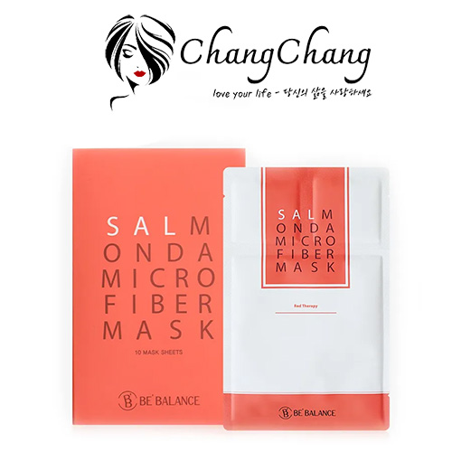 Mặt nạ vải vi sợi Salmon Da Micro Fiber Mask 3in1 (1 hộp/ 10 cái)