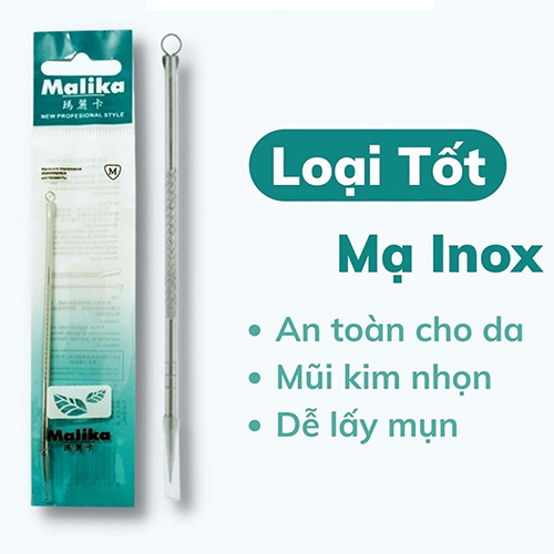 Hình ảnh minh họa của Kim Nặn Mụn Malika chăm sóc da chuyên sâu 