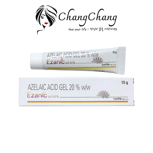 Gel Mờ Thâm - Giảm Mụn - Dưỡng Sáng Da Ezanic Gel 20% Azelaic Acid 15gr