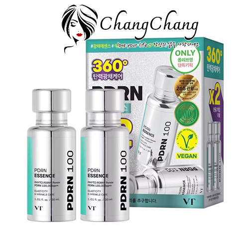 Set Serum Căng Bóng Phục Hồi Cải Thiện Nếp Nhăn VT Cosmetics PDRN Essence x2