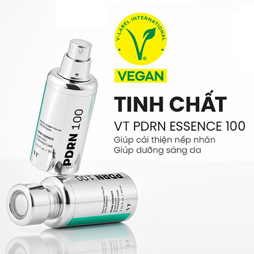 Hình ảnh minh họa củaSet Serum Căng Bóng Phục Hồi Cải Thiện Nếp Nhăn VT Cosmetics PDRN Essence x2