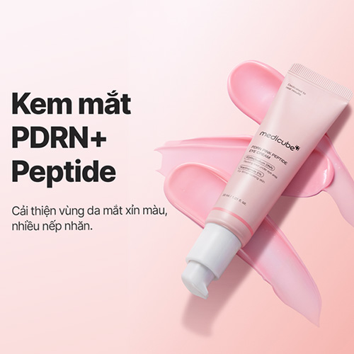 Hình ảnh minh họa củaKem Dưỡng Mắt Chuyên Sâu Medicube PDRN Pink Peptide Eye Cream 30ml
