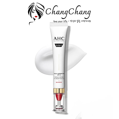 Kem Dưỡng Da Mặt Và Mắt Cải Thiện Lão Hóa Da AHC Pro Shot Colla Juvenation Lift 4 30ml (Eye Cream For Face)