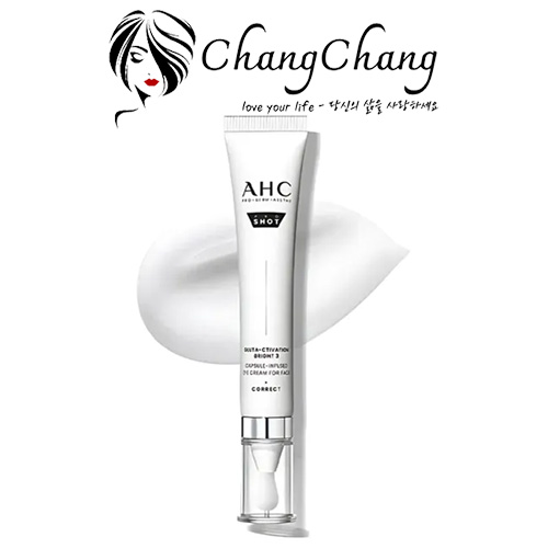 Kem Mắt Và Mặt AHC Mờ Nám, Làm Đều Màu Da Pro Shot Gluta-Ctivation Bright 3 30ml
