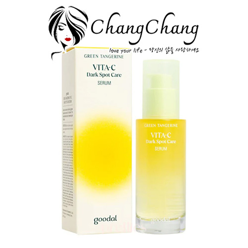 Tinh Chất Goodal Hỗ Trợ Làm Sáng Da, Mờ Đốm Nâu Green Tangerine Vita C Dark Spot Care Serum 40ml