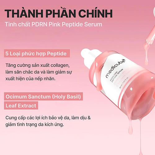 Hình ảnh minh họa củaTinh chất PDRN Pink Peptide Serum 30ml