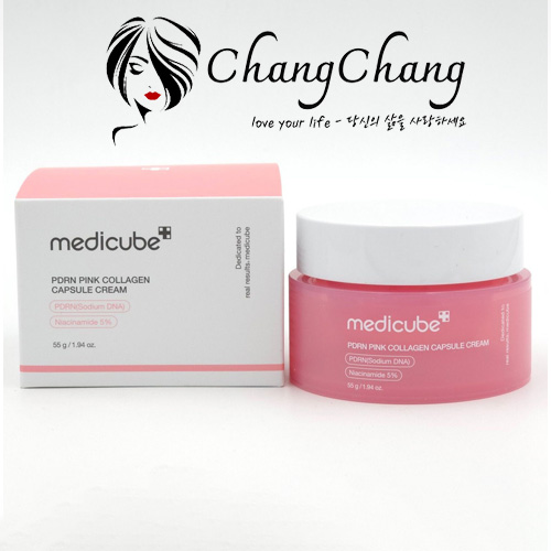 Kem Dưỡng Medicube Dạng Viên Nang PDRN Pink Collagen Capsule Cream 55g