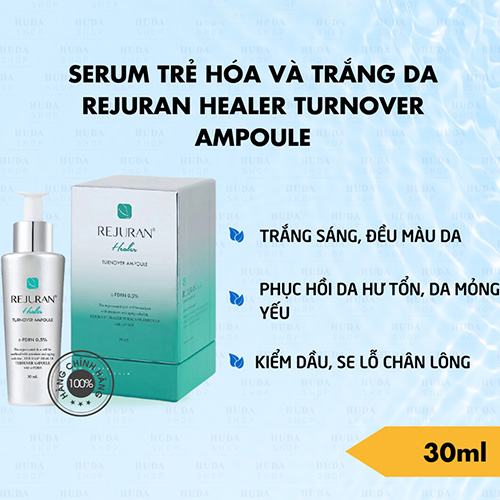 Hình ảnh minh họa củaTinh Chất Trẻ Hóa Và Trắng Da Serum Rejuran Healer Turnover Ampoule 30ml