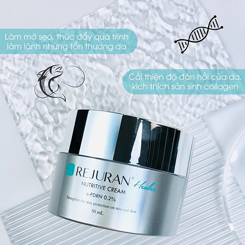 Hình ảnh minh họa củaKem dưỡng ẩm, phục hồi da Rejuran Nutritive Cream c-PDRN 0.2% 50ml
