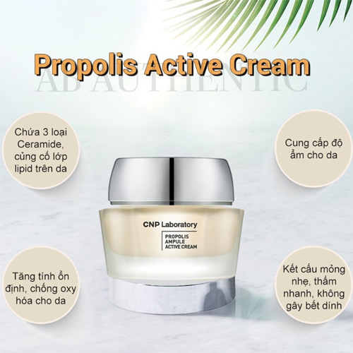 Hình ảnh minh họa củaKem dưỡng keo ong tái tạo,phục hồi da CNP Laboratory Propolis Active Cream 31ml