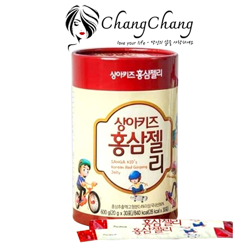 Thạch hồng sâm dành cho trẻ em Sanga Kid's Korean Red Ginseng Jelly 600g