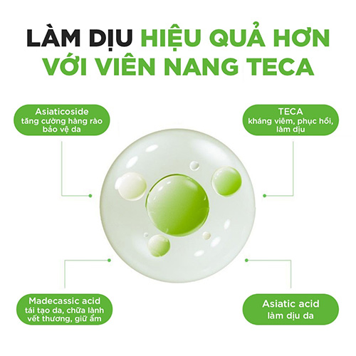 Hình ảnh minh họa củaTinh Chất Diếp Cá, Dịu Da Abib Heartleaf Teca Capsule Serum Calming Drop 50ml