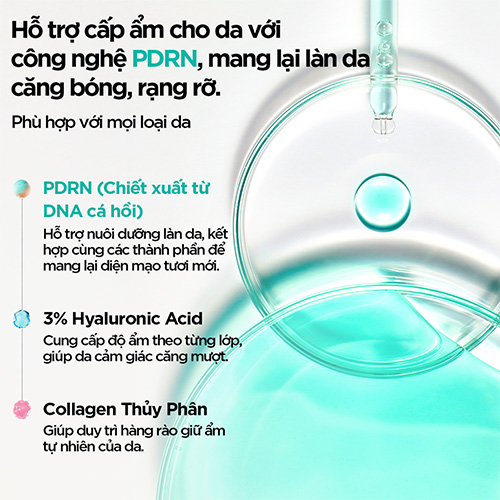 Hình ảnh minh họa củaTinh Chất PDRN Phục Hồi Da Căng Bóng, Mờ Nếp Nhăn - ANUA PDRN HYALURONIC ACID CAPSULE 100 SERUM 30ML