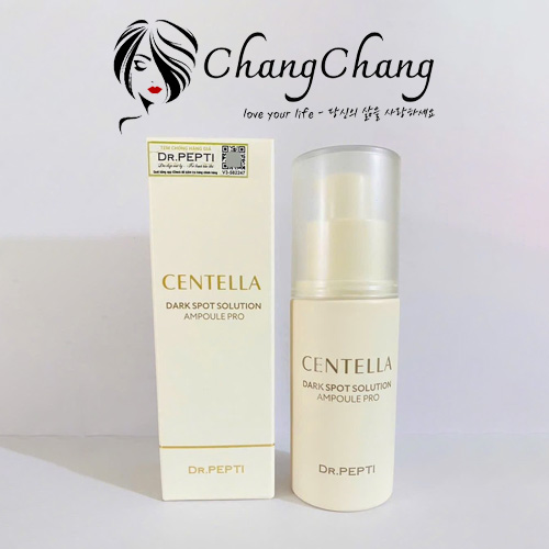 Tinh Chất Dưỡng Trắng Dr.Pepti Centella Dark Spot Solution Ampoule Pro 30ml