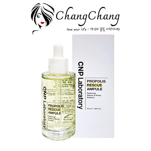 Tinh Chất Keo Ong Cho Da Dầu Mụn Serum CNP Laboratory Propolis RESCUE Ampule 50ml