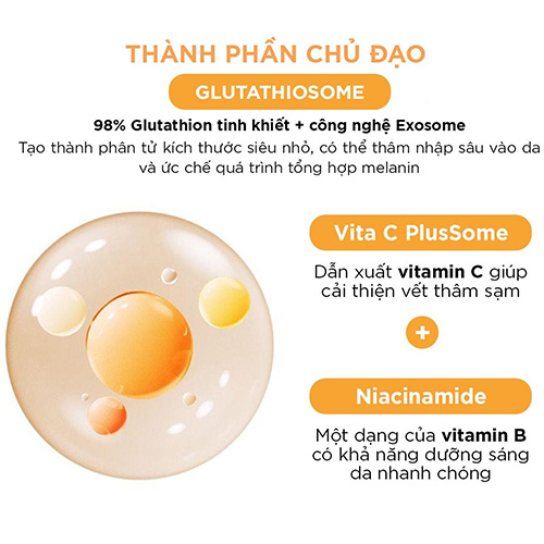 Hình ảnh minh họa củaTinh chất dưỡng sáng da, mờ thâm Abib Glutathiosome dark spot serum Vita drop 50ml