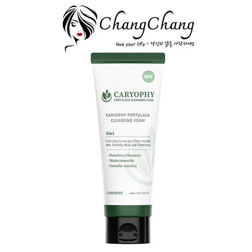 Sữa Rửa Mặt Sạch Sâu Caryophy Portulaca Cleansing Foam 150ml