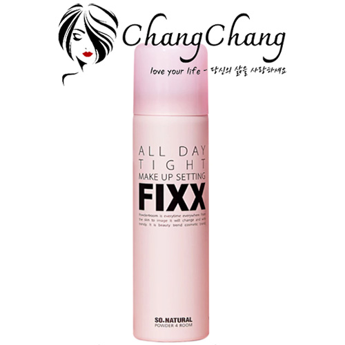 Xịt Khóa Nền Dành Cho Mọi Loại Da So Natural All Day Tight Make Up Setting Fixx (Hồng) 75ml
